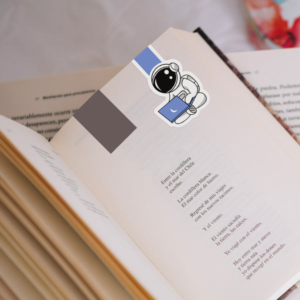 Rays Of Ink Magnetic Bookmarks | Set of 4 Magnetic Page Markers | Aesthetic Magnetic Bookmark | Page Markers for Stationery Lovers | Ideal Gift for Students, Adults and Book Readers