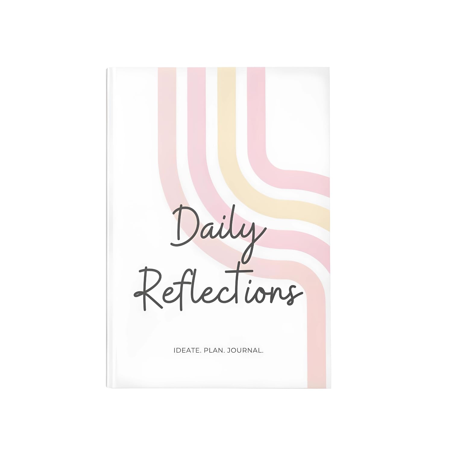 Rays Of Ink "Daily Reflections" Undated Planner; Gratitude Journal; Guided Journal; Habit Tracker, Budget Tracker & Mood Tracker for Wellness; Free Stickers and Bookmark; 4Months