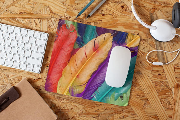 Rays Of Ink Printed Mouse Pad | Anti-Skid Mouse Pad for Laptops and Computers | Designer Printed Mouse Pad | Smooth Mouse Control (Design 10)