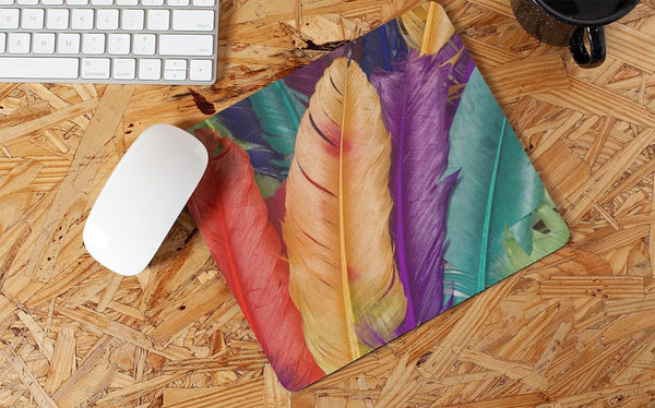 Rays Of Ink Printed Mouse Pad | Anti-Skid Mouse Pad for Laptops and Computers | Designer Printed Mouse Pad | Smooth Mouse Control (Design 10)