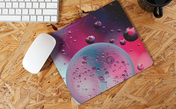 Rays Of Ink Printed Mouse Pad | Anti-Skid Mouse Pad for Laptops and Computers | Designer Printed Mouse Pad | Smooth Mouse Control (Design 1)
