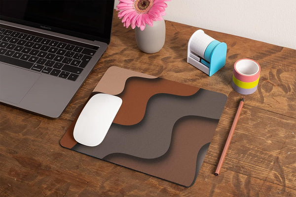 Rays Of Ink Printed Mouse Pad | Anti-Skid Mouse Pad for Laptops and Computers | Designer Printed Mouse Pad | Smooth Mouse Control (Design 2)