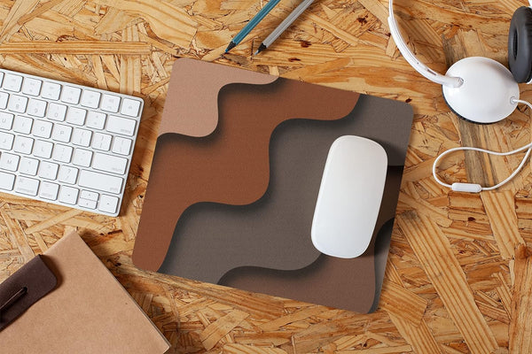 Rays Of Ink Printed Mouse Pad | Anti-Skid Mouse Pad for Laptops and Computers | Designer Printed Mouse Pad | Smooth Mouse Control (Design 2)