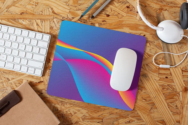 Rays Of Ink Mouse Pad for Women | Printed Mouse Pad for Girls | Anti-Skid Mouse Pad for Laptops and Computers (Style 8)