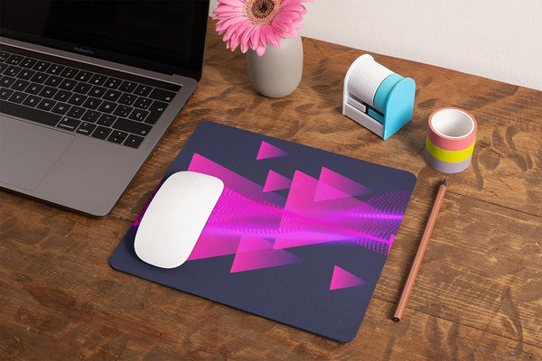 Rays Of Ink Printed Mouse Pad | Anti-Skid Mouse Pad for Laptops and Computers | Designer Printed Mouse Pad | Smooth Mouse Control (Design 6)