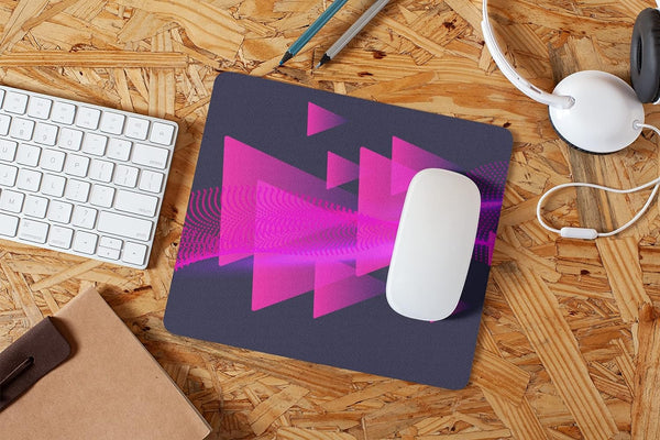 Rays Of Ink Printed Mouse Pad | Anti-Skid Mouse Pad for Laptops and Computers | Designer Printed Mouse Pad | Smooth Mouse Control (Design 6)