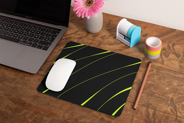 Rays Of Ink Printed Mouse Pad | Anti-Skid Mouse Pad for Laptops and Computers | Designer Printed Mouse Pad | Smooth Mouse Control (Design 7)