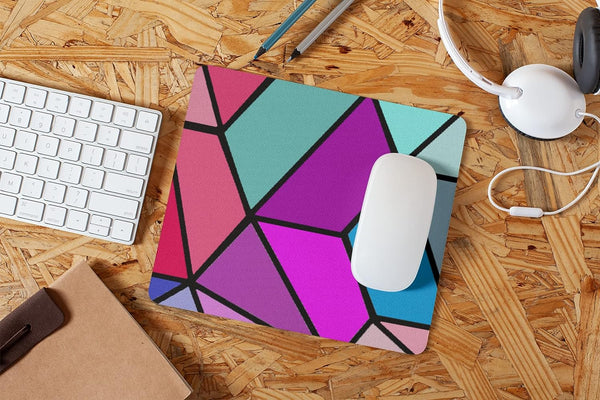 Rays Of Ink Printed Mouse Pad | Anti-Skid Mouse Pad for Laptops and Computers | Designer Printed Mouse Pad | Smooth Mouse Control (Design 8)
