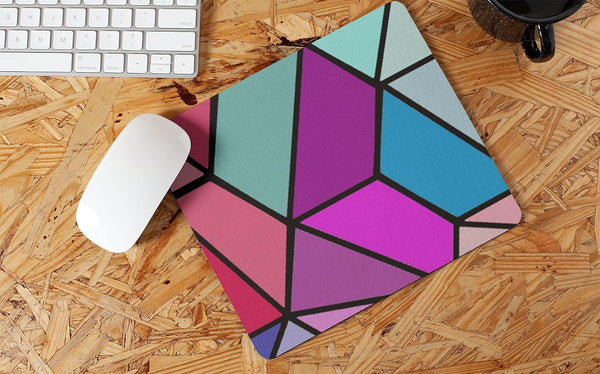 Rays Of Ink Printed Mouse Pad | Anti-Skid Mouse Pad for Laptops and Computers | Designer Printed Mouse Pad | Smooth Mouse Control (Design 8)