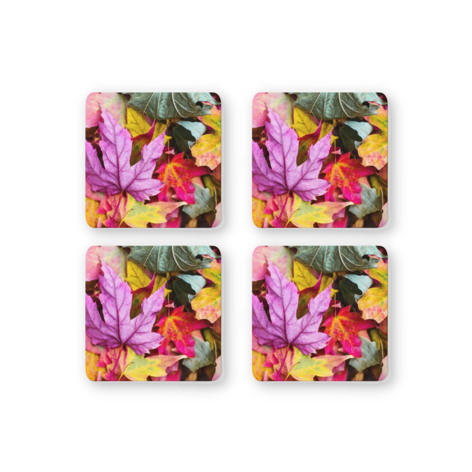 Rays Of Ink Printed Drink Coasters (Set of 4) | MDF Wood Material Coasters | Non-Slip Decorated Coasters for Home and Kitchen | Tea Coasters | Drink Coasters | (Square, Abstract 2)