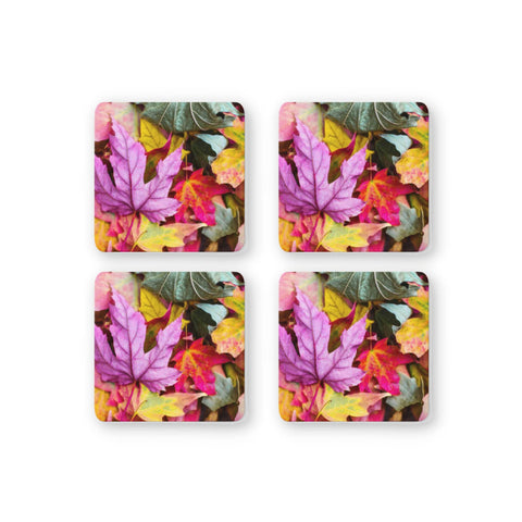 Rays Of Ink Printed Drink Coasters (Set of 4) | MDF Wood Material Coasters | Non-Slip Decorated Coasters for Home and Kitchen | Tea Coasters | Drink Coasters | (Square, Abstract 2)