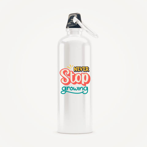 Rays Of Ink Inspirational Quote Steel Bottle BPA-Free/Printed Bottles/Customised Motivational Quote Bottle/Printed Sipper Bottles For Gym, Sports (Design 10)