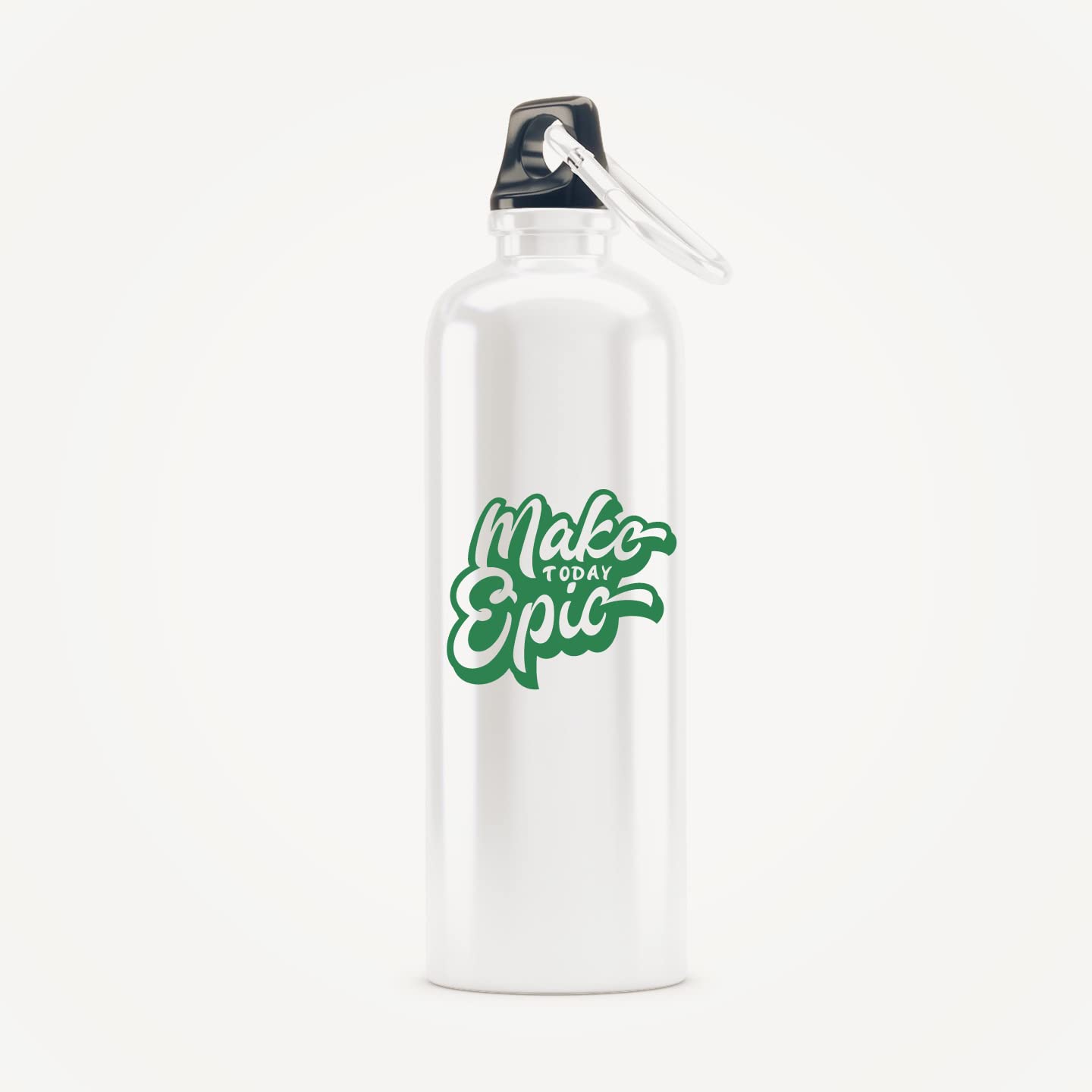 Rays Of Ink Inspirational Quote Steel Bottle BPA-Free/Printed Bottles/Customised Motivational Quote Bottle/Printed Sipper Bottles For Gym, Sports (Design 1)