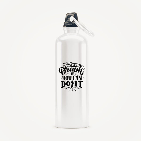 Rays Of Ink Inspirational Quote Steel Bottle BPA-Free/Printed Bottles/Customised Motivational Quote Bottle/Printed Sipper Bottles For Gym, Sports (Design 2)