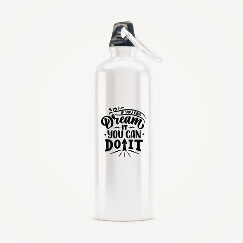 Rays Of Ink Inspirational Quote Steel Bottle BPA-Free/Printed Bottles/Customised Motivational Quote Bottle/Printed Sipper Bottles For Gym, Sports (Design 2)