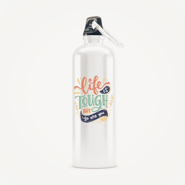 Rays Of Ink Inspirational Quote Steel Bottle BPA-Free/Printed Bottles/Customised Motivational Quote Bottle/Printed Sipper Bottles For Gym, Sports (Design 4, Pack of 1)