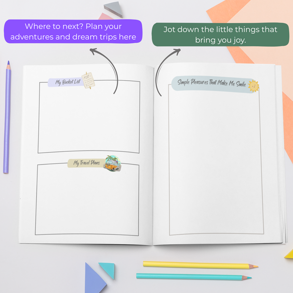 Rays Of Ink "Daily Reflections" Undated Planner; Gratitude Journal; Guided Journal; Habit Tracker, Budget Tracker & Mood Tracker for Wellness; Free Stickers and Bookmark; 4Months
