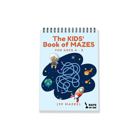 Outer Space Mazes for Kids: Fun And Educational Maze Activity