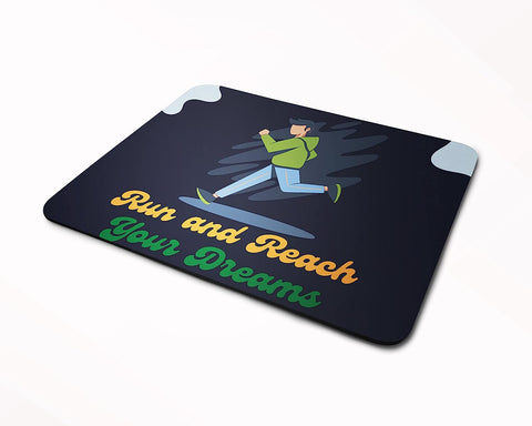 Rays Of Ink Printed Mouse Pad | Anti-Skid Mouse Pad for Laptops and Computers | Quote Printed Mouse Pad | Smooth Mouse Control (Design 1)