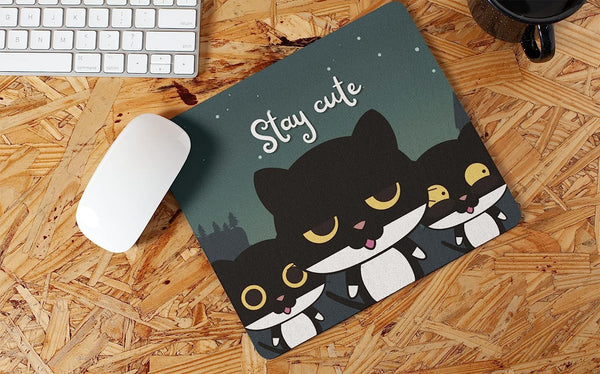 Rays Of Ink Printed Mouse Pad | Anti-Skid Mouse Pad for Laptops and Computers | Quote Printed Mouse Pad | Smooth Mouse Control (Design 2)