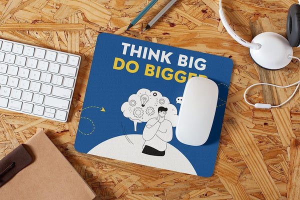 Rays Of Ink Printed Mouse Pad | Anti-Skid Mouse Pad for Laptops and Computers | Quote Printed Mouse Pad | Smooth Mouse Control (Design 3)