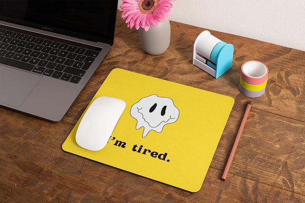 Rays Of Ink Printed Mouse Pad | Anti-Skid Mouse Pad for Laptops and Computers | Quote Printed Mouse Pad | Smooth Mouse Control (Design 4)
