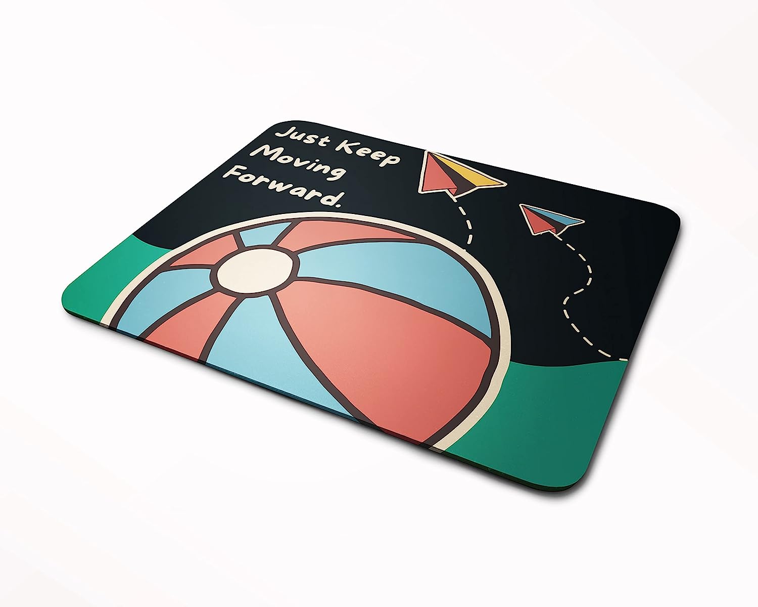 Rays Of Ink Printed Mouse Pad | Anti-Skid Mouse Pad for Laptops and Computers | Quote Printed Mouse Pad | Smooth Mouse Control (Design 5)