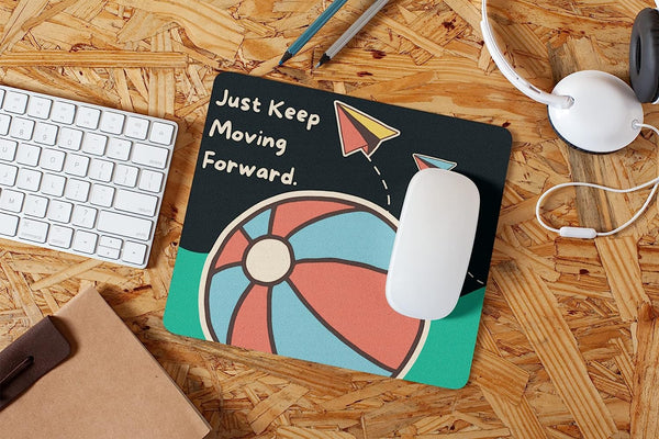 Rays Of Ink Printed Mouse Pad | Anti-Skid Mouse Pad for Laptops and Computers | Quote Printed Mouse Pad | Smooth Mouse Control (Design 5)