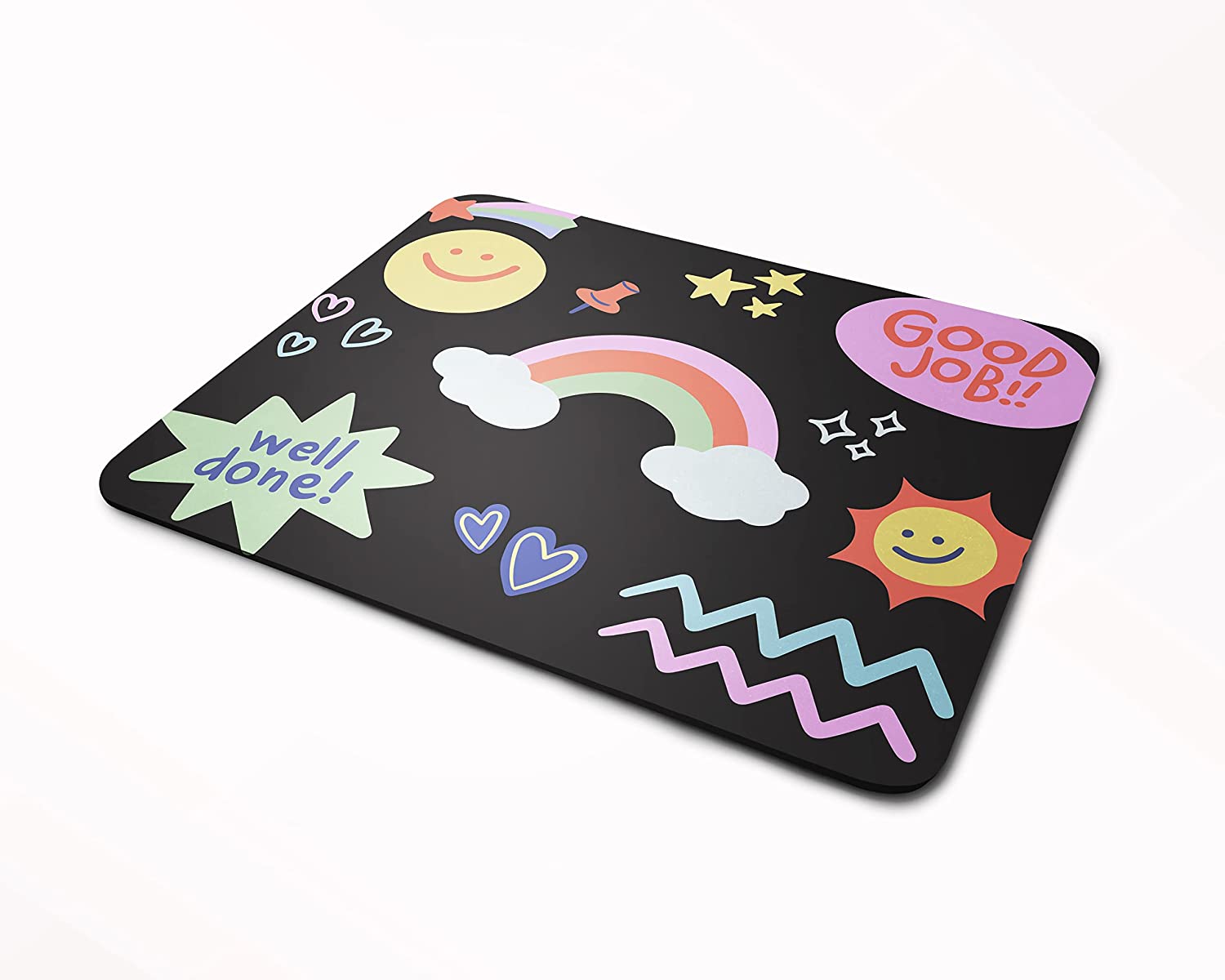 Rays Of Ink Printed Mouse Pad | Anti-Skid Mouse Pad for Laptops and Computers | Quote Printed Mouse Pad | Smooth Mouse Control (Design 8)