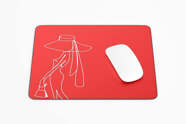 Rays Of Ink Mouse Pad for Women | Printed Mouse Pad for Girls | Anti-Skid Mouse Pad for Laptops and Computers (Style 10)