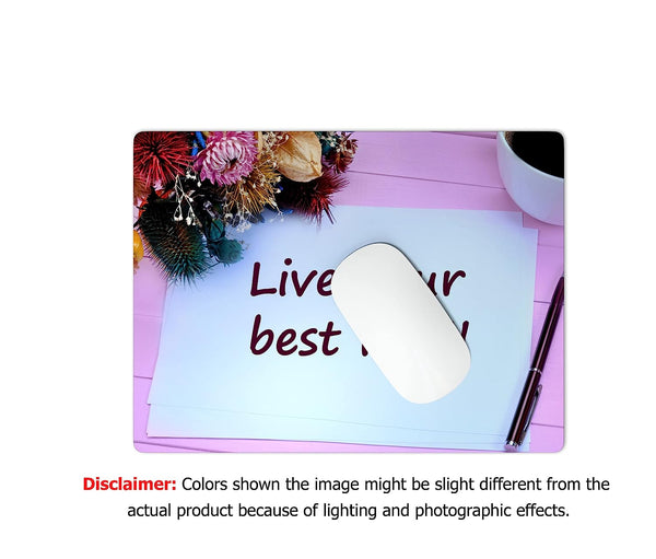 Rays Of Ink Mouse Pad for Women | Printed Mouse Pad for Girls | Anti-Skid Mouse Pad for Laptops and Computers (Style 11)