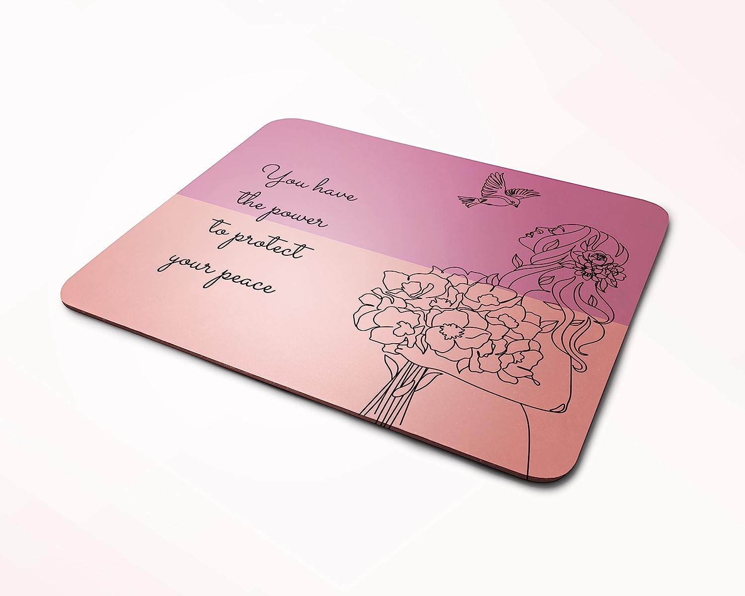 Rays Of Ink Mouse Pad for Women | Printed Mouse Pad for Girls | Anti-Skid Mouse Pad for Laptops and Computers (Style 13)
