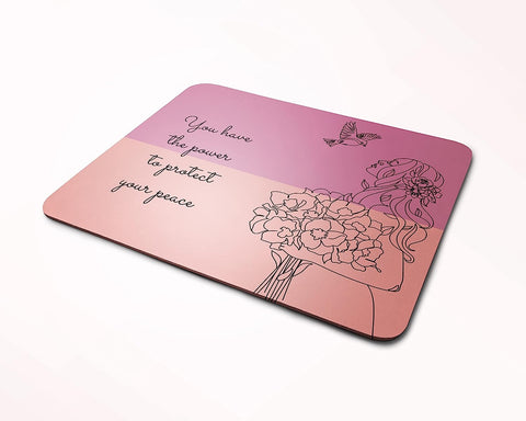 Rays Of Ink Mouse Pad for Women | Printed Mouse Pad for Girls | Anti-Skid Mouse Pad for Laptops and Computers (Style 13)