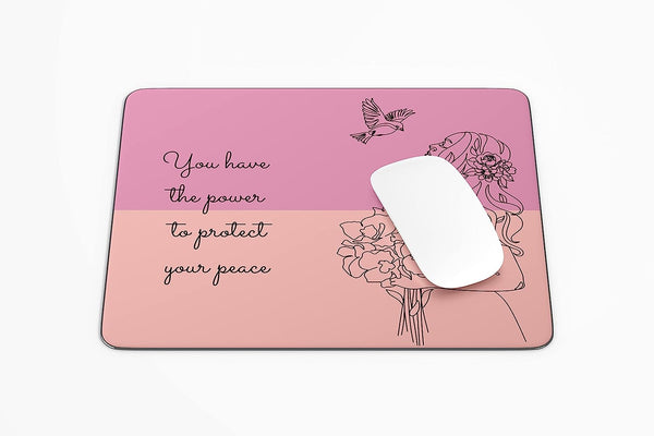 Rays Of Ink Mouse Pad for Women | Printed Mouse Pad for Girls | Anti-Skid Mouse Pad for Laptops and Computers (Style 13)
