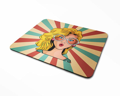 Rays Of Ink Mouse Pad for Women | Printed Mouse Pad for Girls | Anti-Skid Mouse Pad for Laptops and Computers (Style 2)