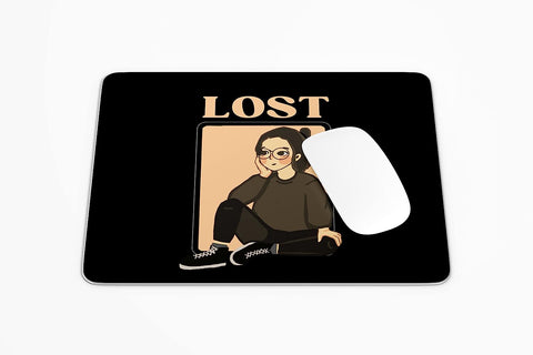 Rays Of Ink Mouse Pad for Women | Printed Mouse Pad for Girls | Anti-Skid Mouse Pad for Laptops and Computers (Style 5)