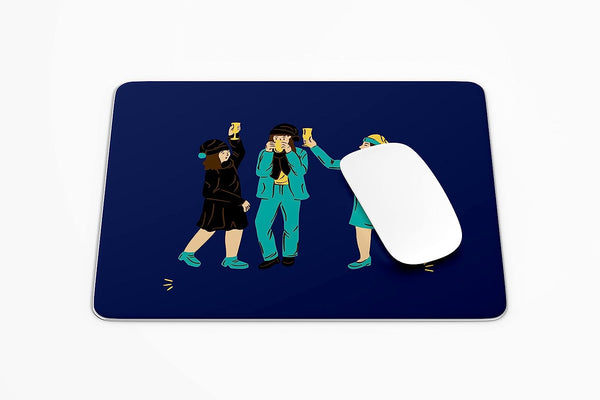 Rays Of Ink Mouse Pad for Women | Printed Mouse Pad for Girls | Anti-Skid Mouse Pad for Laptops and Computers (Style 6)