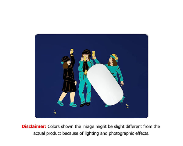 Rays Of Ink Mouse Pad for Women | Printed Mouse Pad for Girls | Anti-Skid Mouse Pad for Laptops and Computers (Style 6)