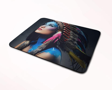 Rays Of Ink Mouse Pad for Women | Printed Mouse Pad for Girls | Anti-Skid Mouse Pad for Laptops and Computers (Style 1)