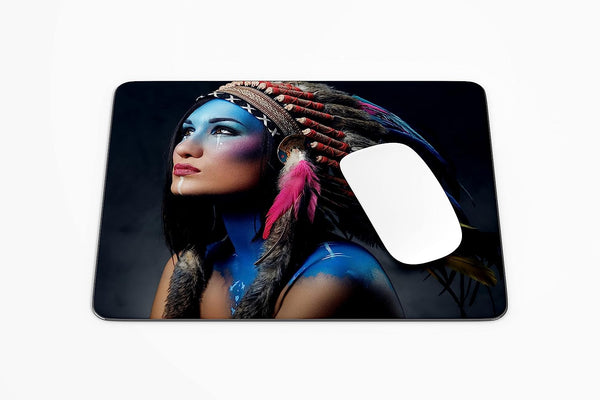 Rays Of Ink Mouse Pad for Women | Printed Mouse Pad for Girls | Anti-Skid Mouse Pad for Laptops and Computers (Style 1)