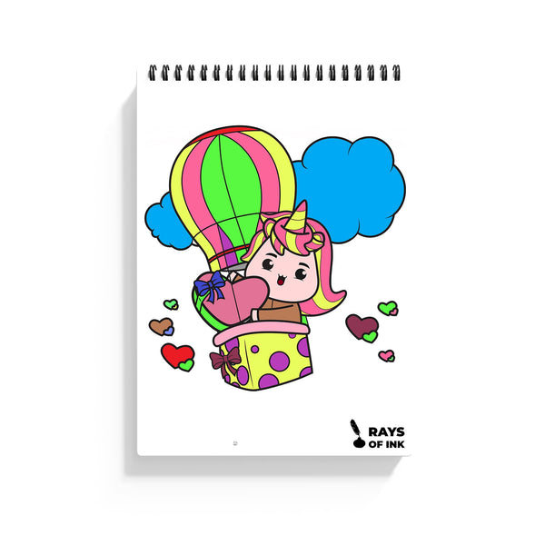 Coloring Book Combo For Kids | 4-9 Years | Best Gift To Children For Drawing, Painting | Recycled 120 GSM Thick Paper | Set of 2 (Unicorn and Animal)