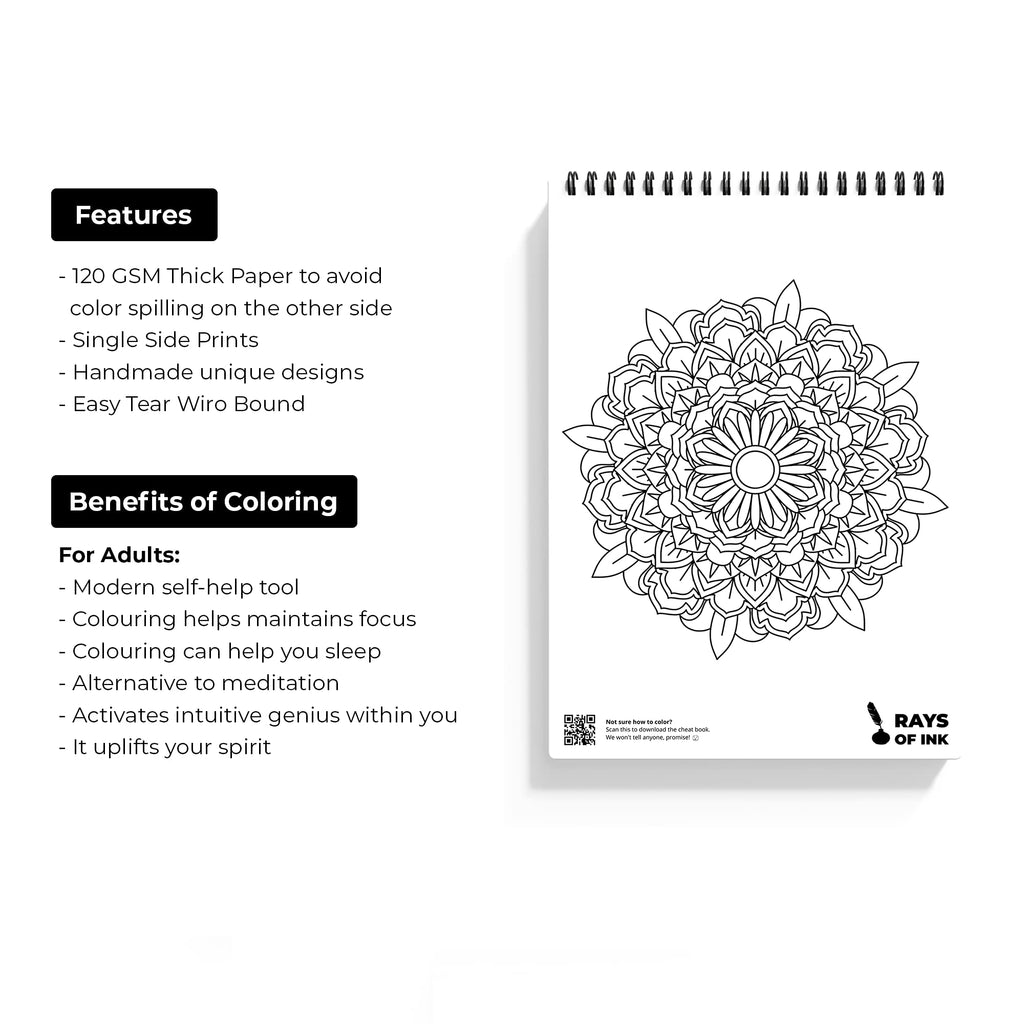 博客來-Adult Coloring Books: Mandala Coloring Books For Adults